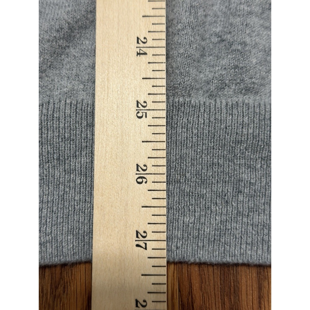 Daniel Hechter Sweater Mens Medium Cashmere Blend Gray Crewneck Pullover - Picture 12 of 13